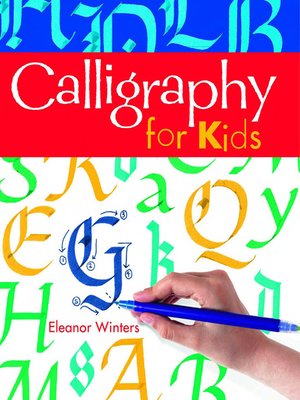cover image of Calligraphy for Kids